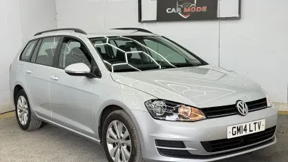 Used VW Golf VII SE 122 HP (89 kW) 2014 Silver Estate