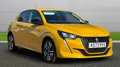 Yellow Used 2023 Peugeot 208 Allure+ Hatchback | £14,995 (Fair price)