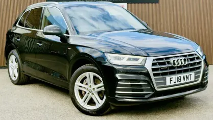Used Audi Q5 S-Line 190 HP (139 kW) 2018 Black SUV