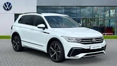 White Used 2022 VW Tiguan R-line SUV | £29,158 (Fair price)