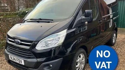 Used Ford Transit Custom Limited 125 HP (91 kW) 2014 Black Van