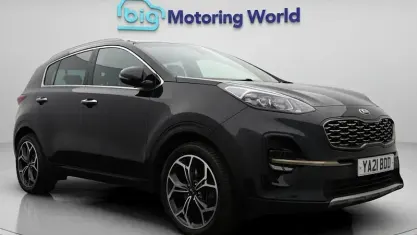 Used Kia Sportage GT-Line 177 HP (130 kW) 2021 Black SUV
