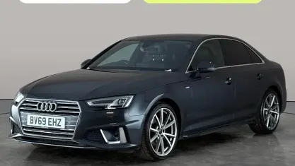 Used Audi A4 S-Line 150 HP (110 kW) 2019 Grey Sedan