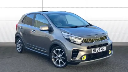 Used Kia Picanto X-Line 84 HP (61 kW) 2020 Silver Hatchback