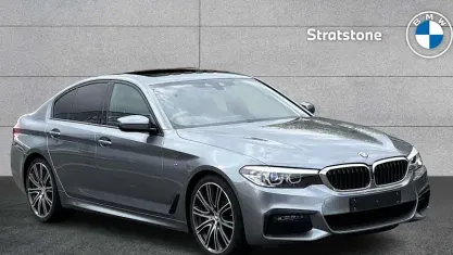 Used BMW 530 M Sport 265 HP (194 kW) 2020 Blue Sedan