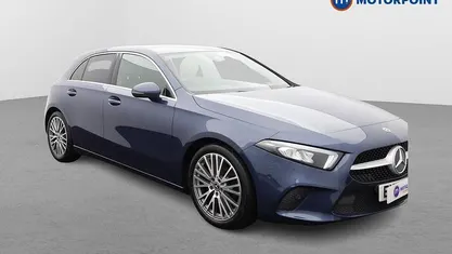Blue Used 2022 Mercedes A180 Executive Hatchback | £19,249 (Fair price)
