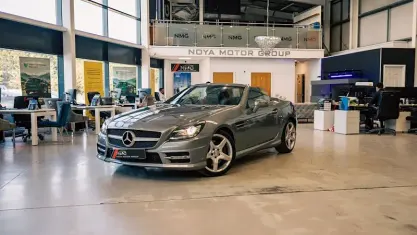 Used Mercedes SLK250 AMG 204 HP (150 kW) 2013 Silver Cabriolet