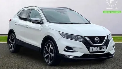 Used Nissan Qashqai Premium Edition 116 HP (85 kW) 2018 White SUV