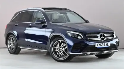 Używany Mercedes GLC250 AMG Line Premium 204 KM (150 kW) 2018 Niebieski Kombi