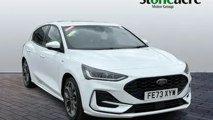 Used Ford Focus ST-Line X 153 HP (112 kW) 2023 White Hatchback