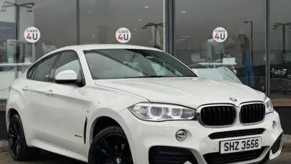 Used BMW X6 M Sport 258 HP (189 kW) 2015 White SUV