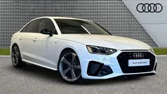 White Used 2021 Audi A4 Black Edition Sedan | £20,854 (Fair price)