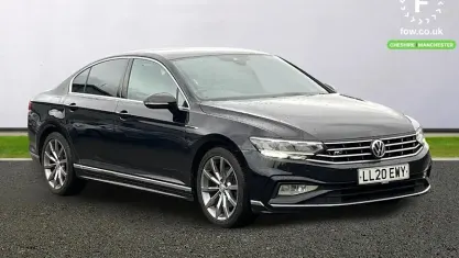 Begagnad VW Passat R-line 150 HK (110 kW) 2020 Svart Sedan