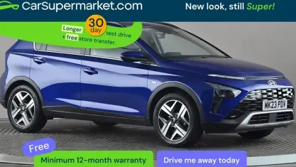 Używany Hyundai Bayon Premium 101 KM (74 kW) 2023 Niebieski SUV