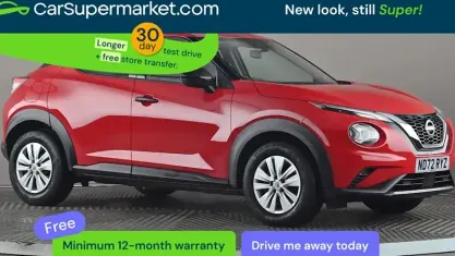Usado Nissan Juke Visia 114 HP (83 kW) 2022 Vermelho SUV