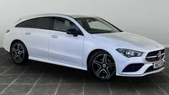 White Used 2023 Mercedes CLA180 Shooting Brake AMG Line Premium Estate | £20,495 (Good price)