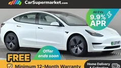 White Used 2021 Tesla Model 3 Standard Range Sedan | £18,797 (Fair price)