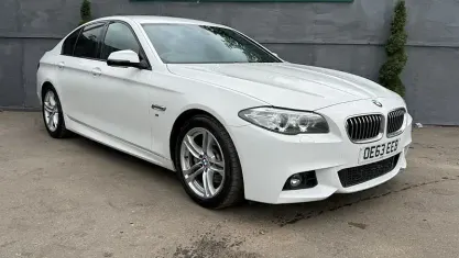 Used BMW 520 M Sport 184 HP (135 kW) 2014 White Sedan