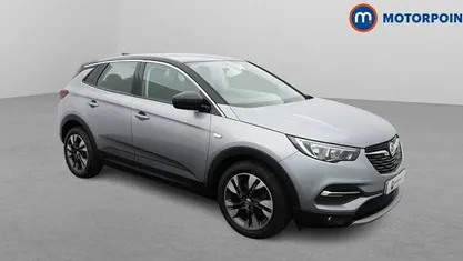 Used Vauxhall Grandland X Sport 131 HP (96 kW) 2019 Grey SUV