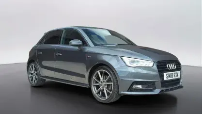 Used Audi A1 Sportback Black Edition 125 HP (91 kW) 2018 Grey Hatchback