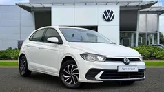 White Used 2022 VW Polo Life Hatchback | £16,391 (Fair price)