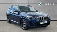 Blue Used 2022 BMW X3 M Sport SUV | £32,995 (Fair price)