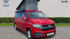 Red Used 2021 VW California Coast Van | £54,896 (Fair price)