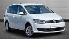 White Used 2021 VW Sharan SE MPV | £17,350 (Fair price)