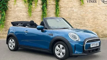 Used Mini Cooper Cabriolet Classic 136 HP (100 kW) 2022 Blue Cabriolet