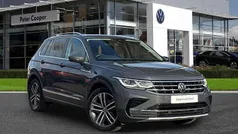 Dolphin grey Used 2021 VW Tiguan Elegance SUV | £21,492 (Fair price)