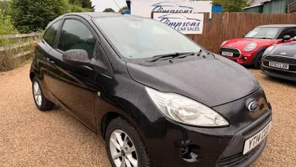 Used Ford Ka Studio 69 HP (50 kW) 2014 Black Hatchback