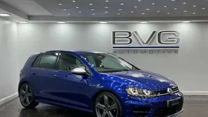Used VW Golf VII R 300 HP (220 kW) 2016 Blue Hatchback
