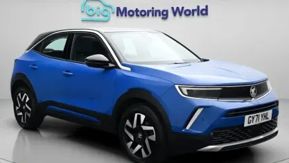 Used Vauxhall Mokka Elite 101 HP (74 kW) 2021 Blue SUV