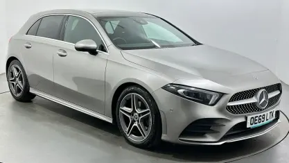 Used Mercedes A200 AMG Line Premium Plus 163 HP (119 kW) 2020 Silver Hatchback