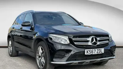 Used Mercedes GLC250 AMG line 204 HP (150 kW) 2017 Black SUV