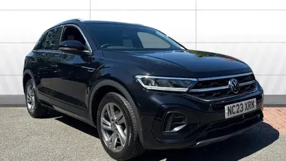 Used VW T-Roc R-line 150 HP (110 kW) 2023 Black SUV
