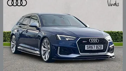 Blue Used 2018 Audi RS4 Design Estate | £39,817 (Fair price)