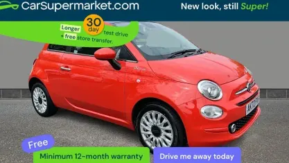 Używany Fiat 500 Dolcevita 69 KM (50 kW) 2022 Pomarańczowy Hatchback