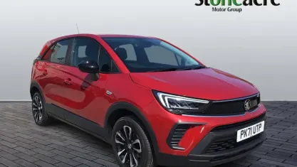 Used Vauxhall Crossland S 110 HP (80 kW) 2021 Red SUV