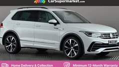 White Used 2022 VW Tiguan R-line SUV | £27,176 (Fair price)