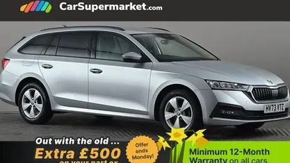 Used Skoda Octavia SE 110 HP (80 kW) 2023 Silver Estate