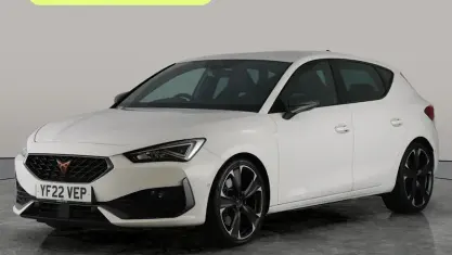 Used Cupra Leon VZ2 245 HP (180 kW) 2022 White Hatchback