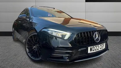 Used Mercedes A35 AMG Premium Plus 306 HP (225 kW) 2022 Black Hatchback