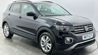 Used VW T-Cross Active 110 HP (80 kW) 2021 Black SUV