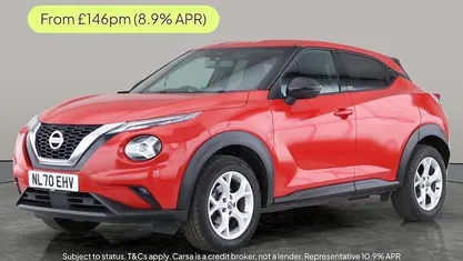 Red Used 2020 Nissan Juke N-Connecta SUV | £11,647 (Fair price)