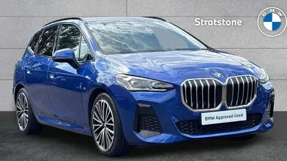 Used BMW 223 Active Tourer M Sport 215 HP (158 kW) 2022 Blue MPV
