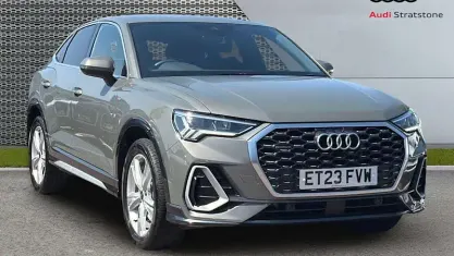 Used Audi Q3 Sportback S-Line 190 HP (139 kW) 2023 Grey SUV