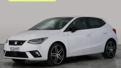 Używany Seat Ibiza FR Sport 110 KM (80 kW) 2021 Biały Hatchback