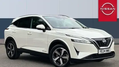 Used Nissan Qashqai N-Connecta 190 HP (139 kW) 2024 White SUV
