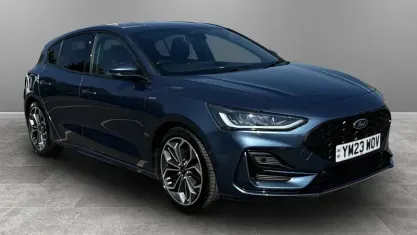 Used Ford Focus ST-Line X 125 HP (91 kW) 2023 Blue Hatchback